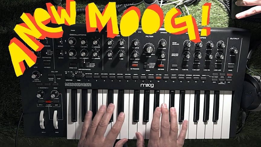 I played the Moog Messenger! #superbooth2025