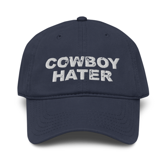 Cowboy Hater Garment washed baseball cap