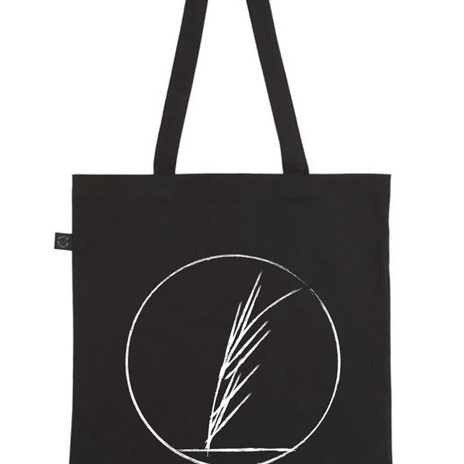 Black Feathers Heavyweight Tote Bag