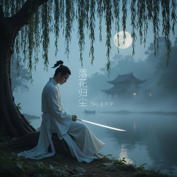 落花归尘 image