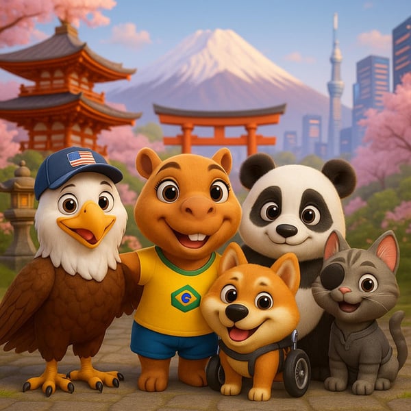 The Besties Visit Japan image