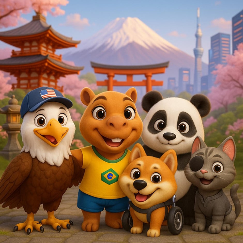 The Besties Visit Japan