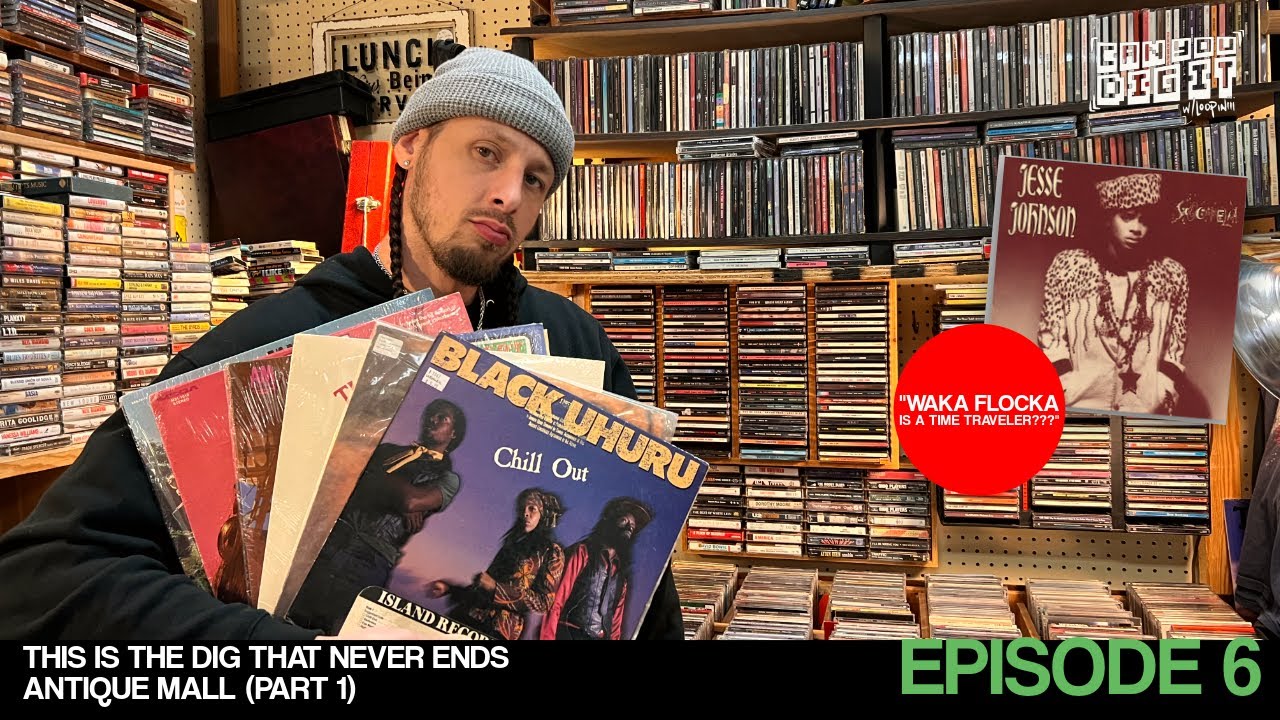 WE FOUND A HISTORIC VINYL ARCHIVE - ANTIQUE MALL PT. 1 - CAN YOU DIG IT EP.6