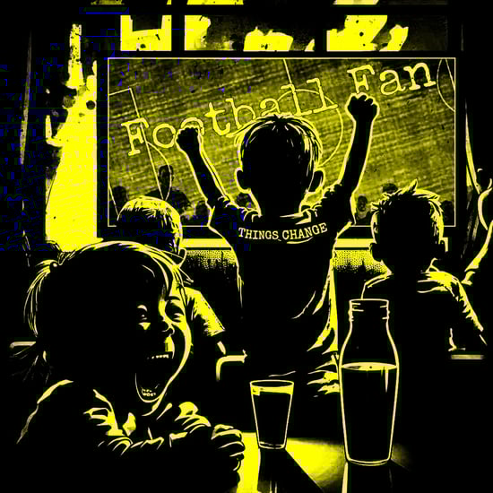 Football Fan (Schwarz-Gelb Edition)