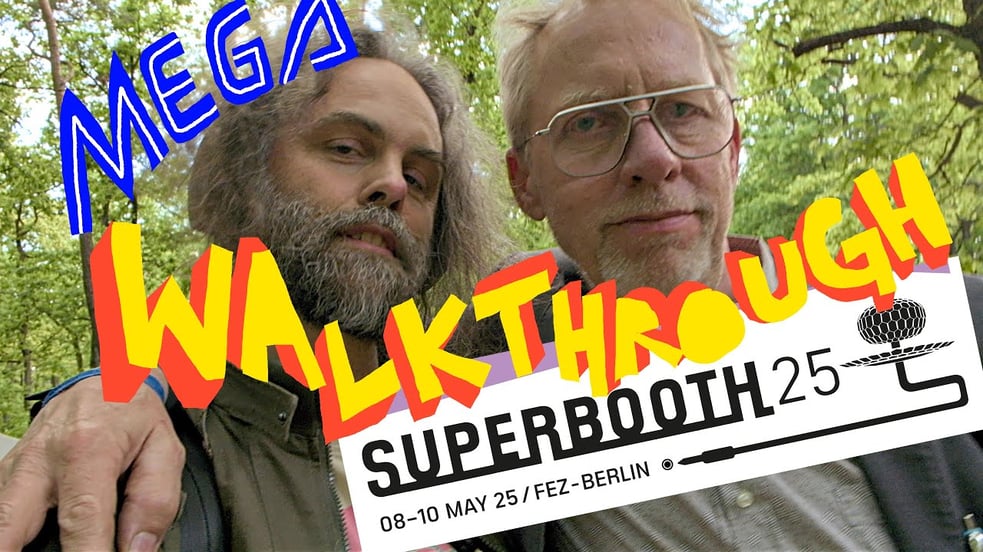 Superbooth Mega Walkthrough! #superbooth2025