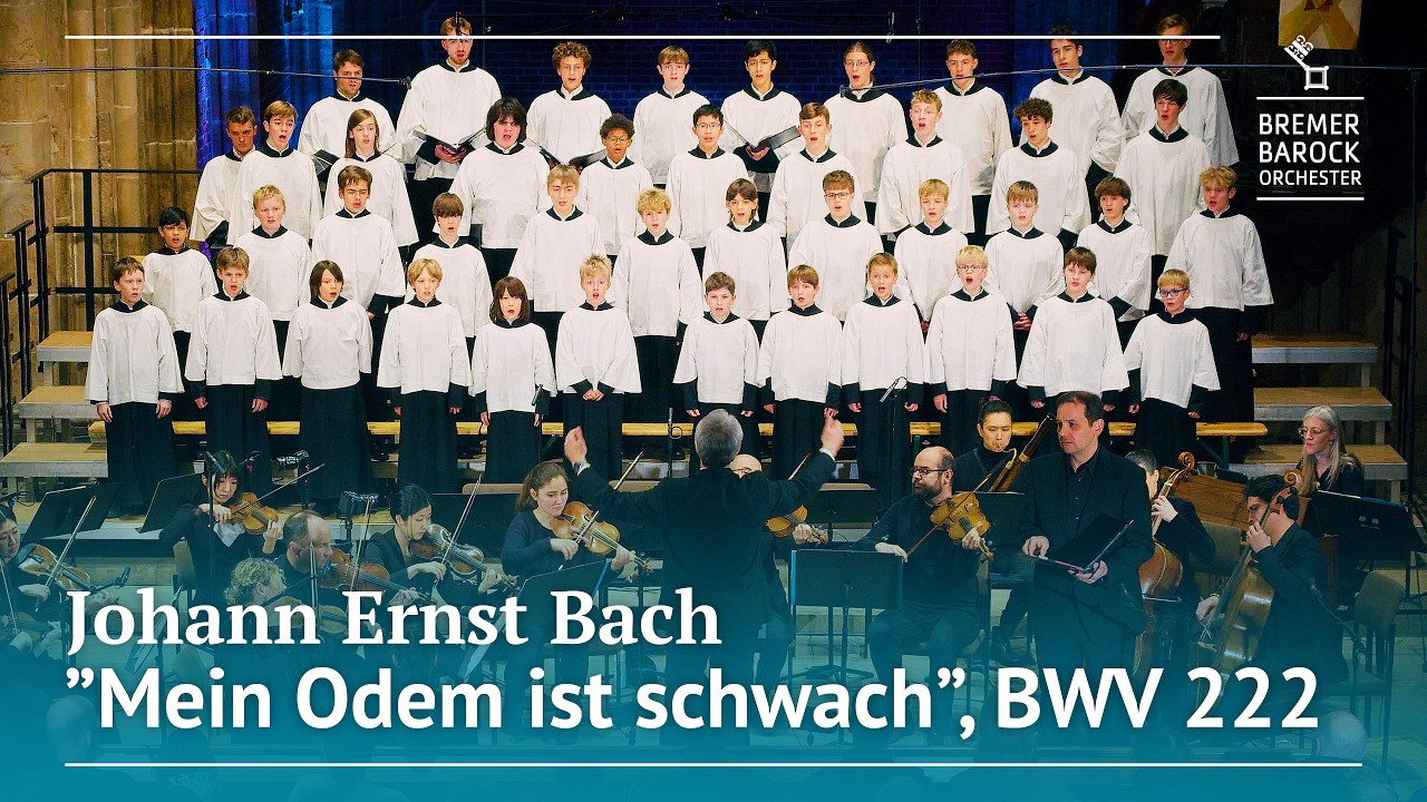 Johann Ernst Bach: Cantata "Mein Odem ist schwach", BWV 222 – Bremer Barockorchester