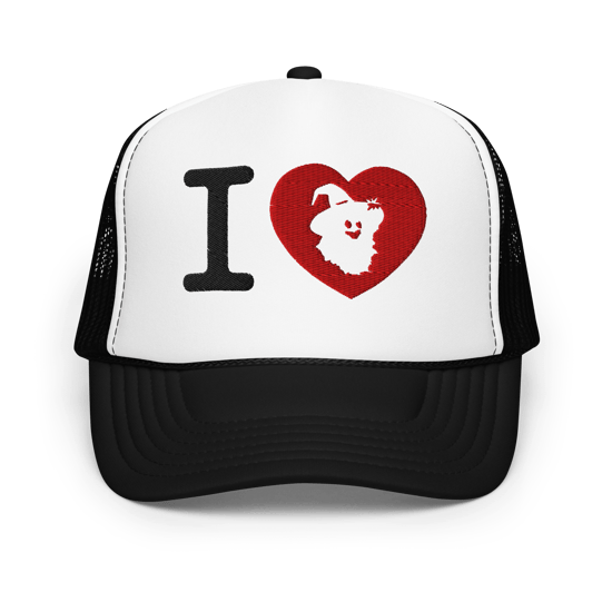 I LOVE SICK Foam trucker hat