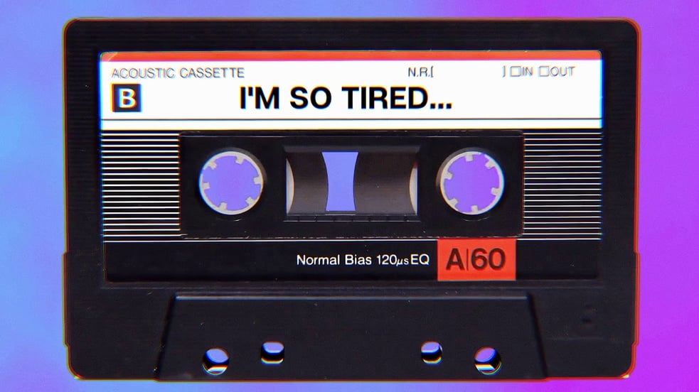 David Diaz & Armani Adames - I'm So Tired... (Cassette Tape Audio Visual)