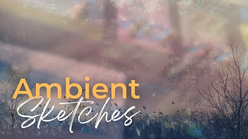 Ambient Sketch # 12 - Ambient Guitar  Improvisation | One-note to create calm and peace