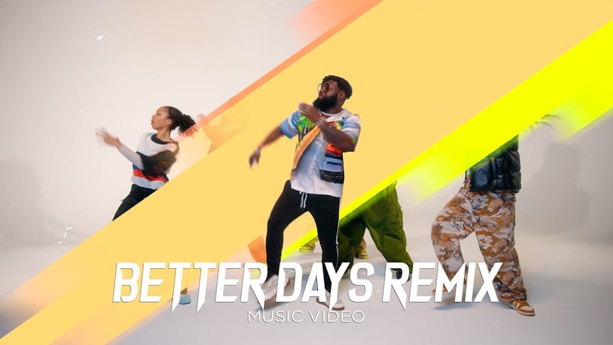 "Robert Hawkins - Better Days (Remix) ft. Emcee N.I.C.E [Official Music Video]"