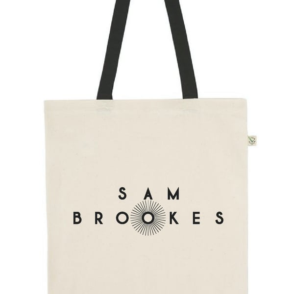 Black Feathers Heavyweight Totes image