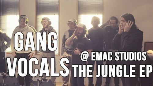 Recording Gang Vocals for Dull My Brain (EMAC Recording Studios BTS)