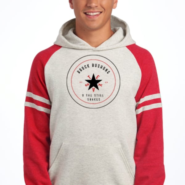 Red/Gray "De Zavala" Hoodie (Unisex) image