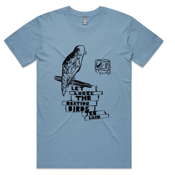 TV Bird Watching T-shirt (Classic style - mens) image