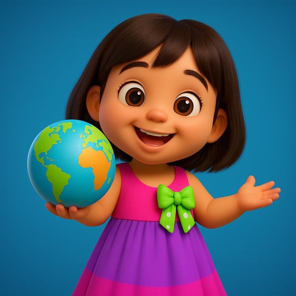 Hello Friends with Olivia image