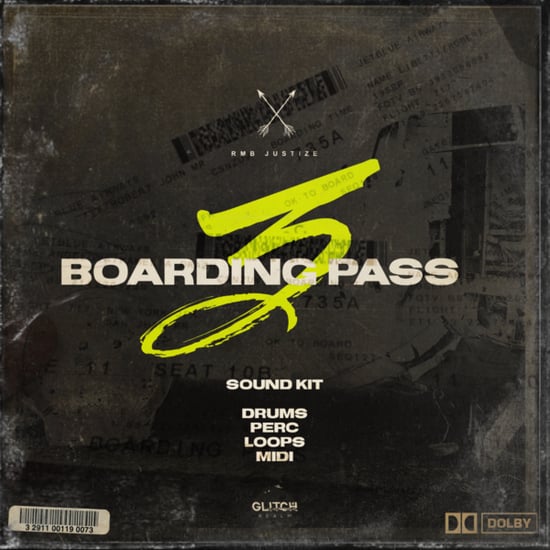 "Boarding Pass Vol. 3" - Sound Kit by RMB Justize