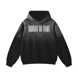 Heavyweight Sunfade Oversized "Protect My Peace" FRONT SIDE ONLY Hoodie