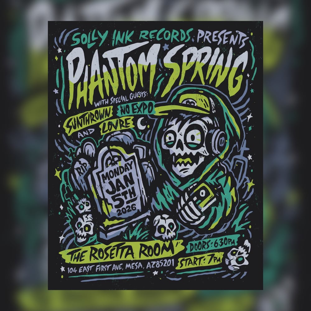 Solly Ink Records presents: Phantom Spring, Sunthrown, No Expo, Lovre