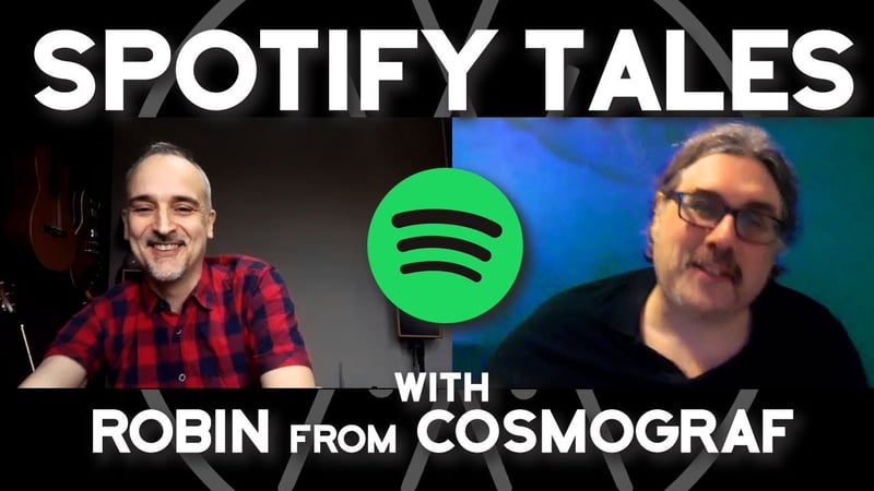 Cosmograf - Robin Armstrong talks Spotify and the positive impact on independent artists