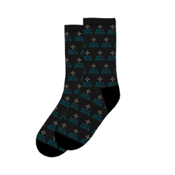 Rett Smith - Logo Socks - Black