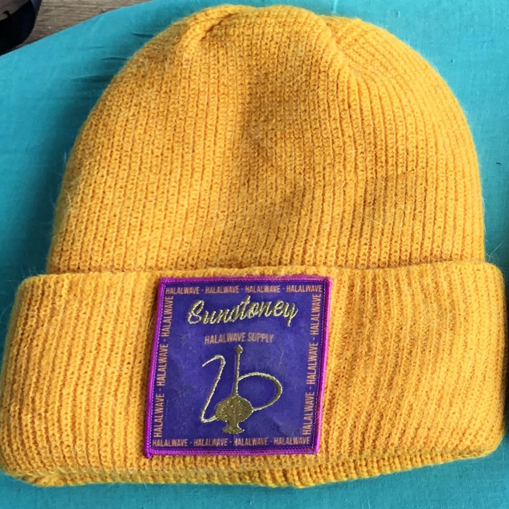 Yellow Beanie + Lighter