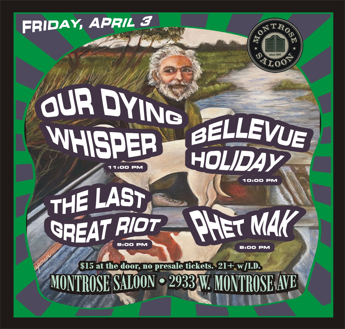 Bellevue Holiday @ Montrose Saloon