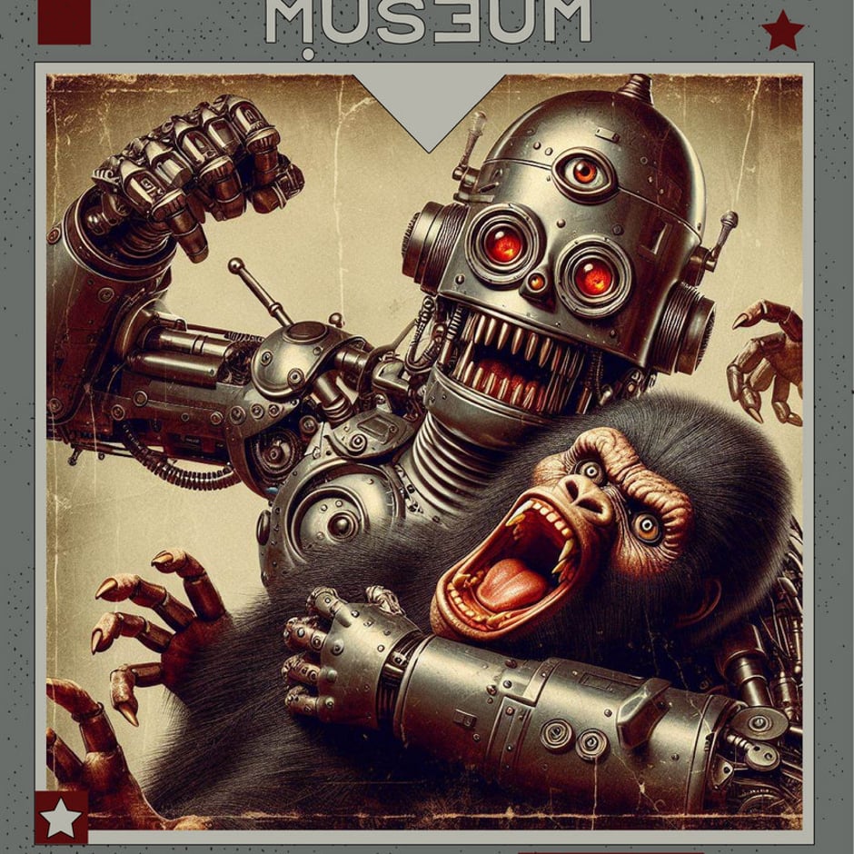 Sleepytime Gorilla Museum VS Season to Risk Poster