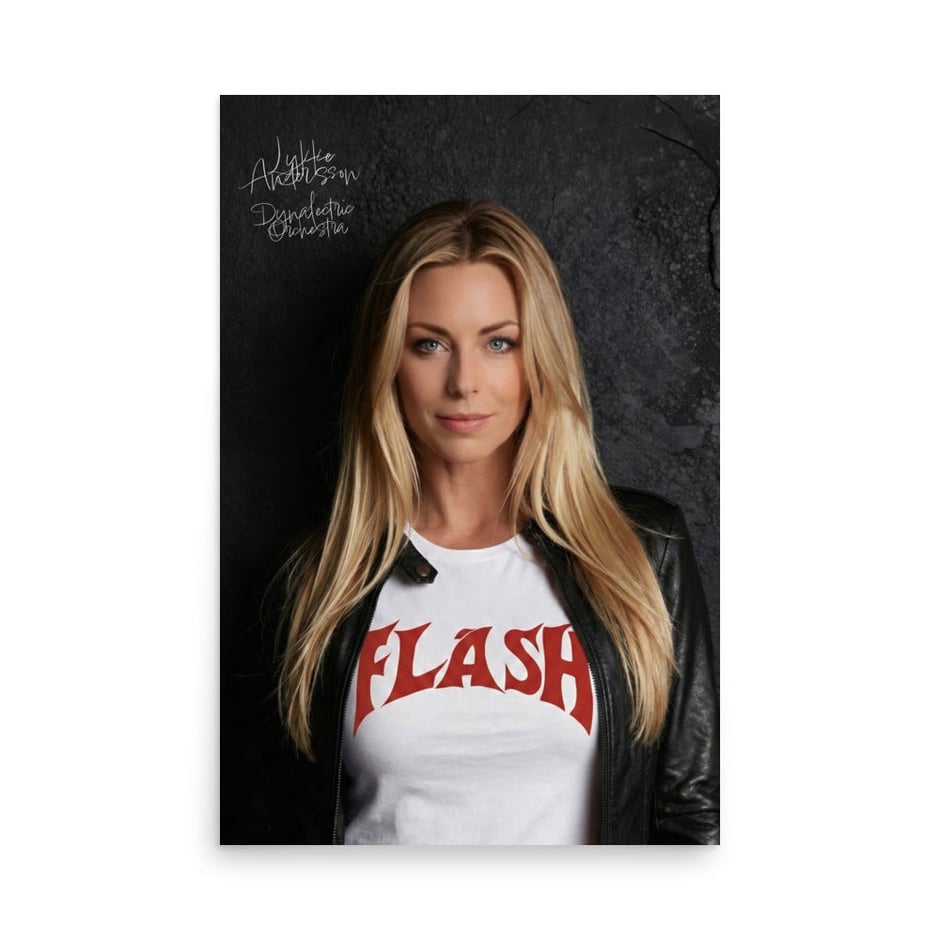Dynalectric Orchestra: Lykke Andersson 24" X 36" Poster
