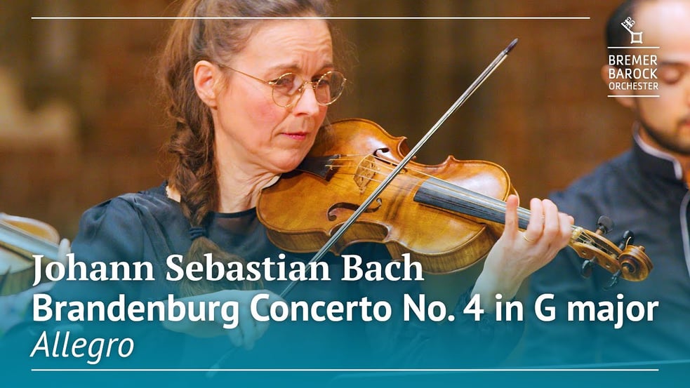 Johann Sebastian Bach: Brandenburg Concerto No. 4 in G major, BWV 1049, Allegro