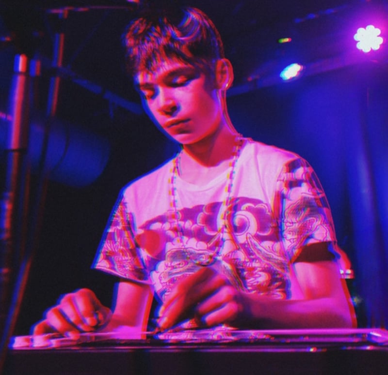 el Galvarino with " I WAS NOT BORN"