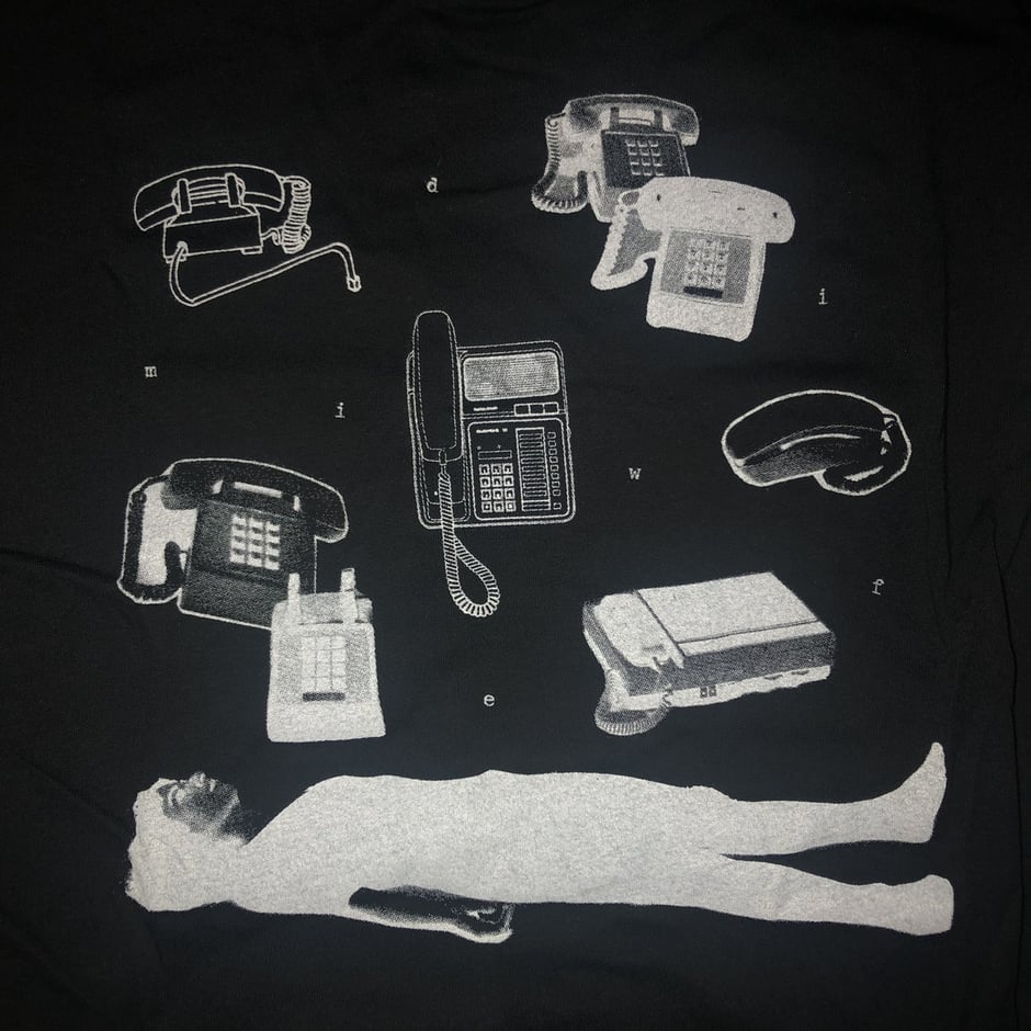Phone Shirt (Black) XS ONLY