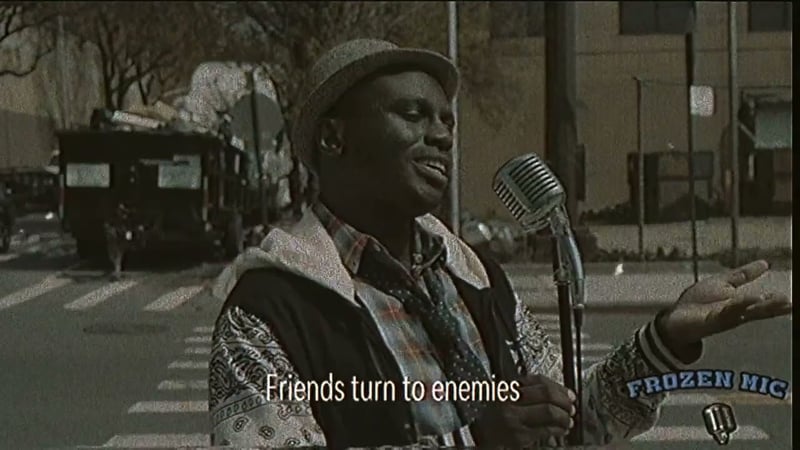 Heistheartist - The Crucifixion In The Key Of Jazz (Frozen Mic Performance)