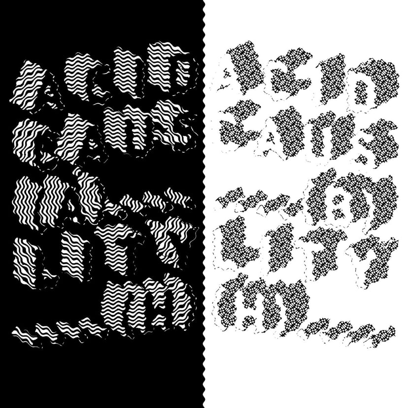 Acid Causality (H) - Digital image