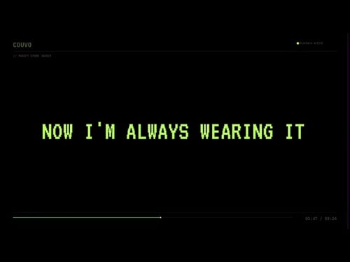 THRIFT STORE JACKET - Couvo (lyric video)