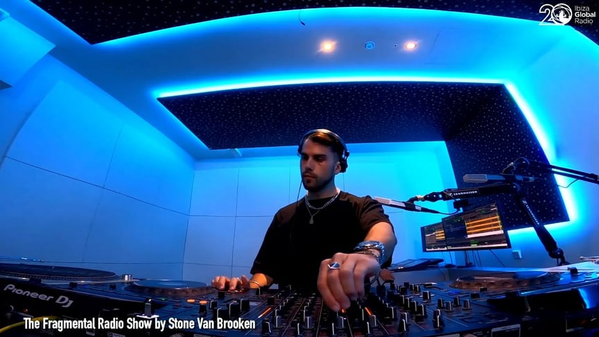 Stone Van Brooken - Live DJ Set @ Ibiza Global Radio, Ibiza Spain (The Fragmental Radioshow)