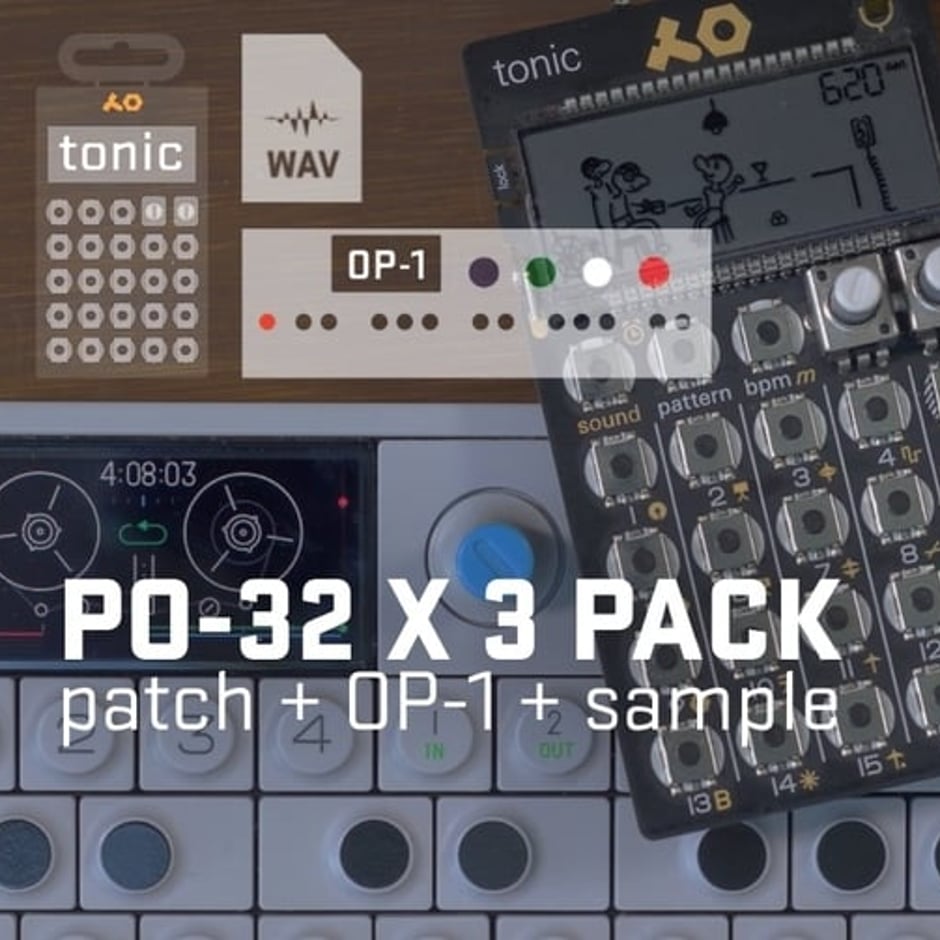 PO-32 Pack x 3