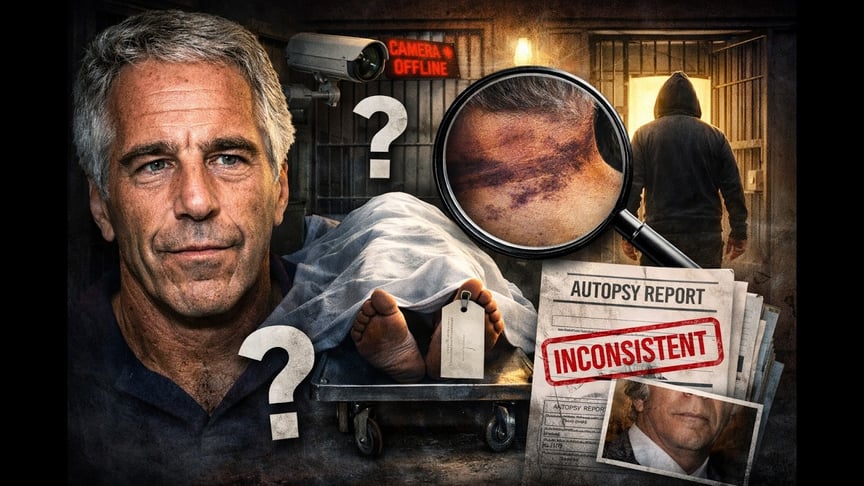 Jeffrey Epstein Autopsy EXPOSED? The Missing Tattoo & Strange Evidence…