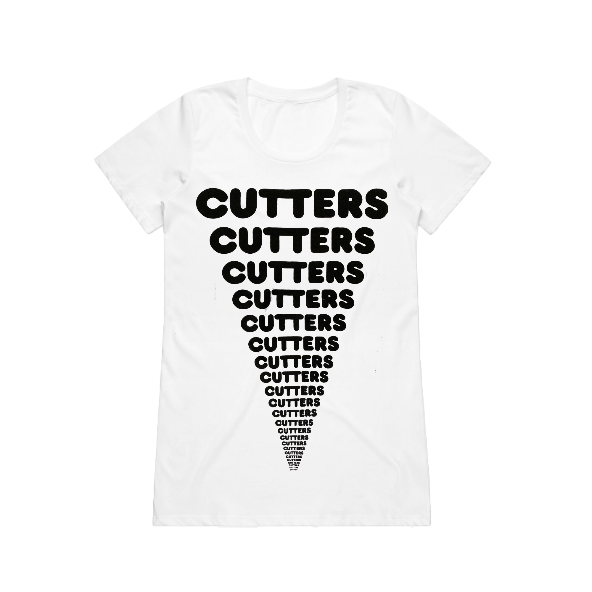 Cutters / Womens White T-Shirt