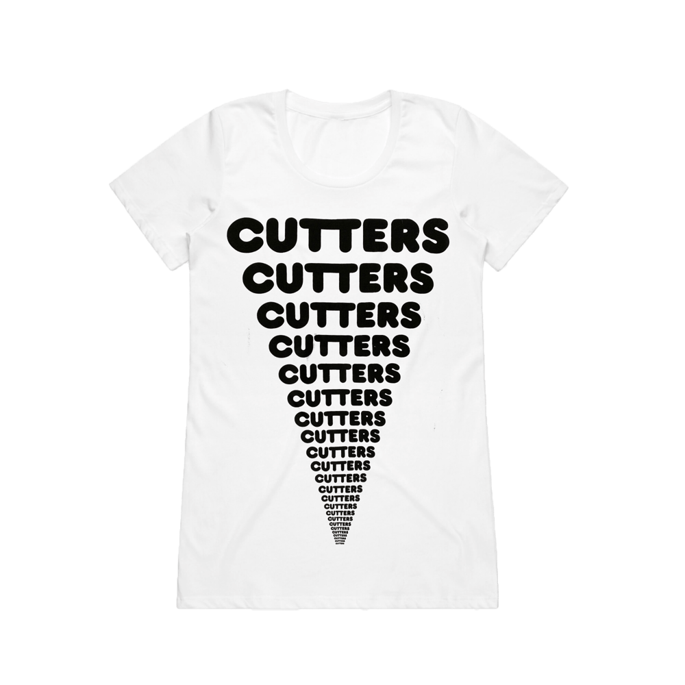 Cutters / Womens White T-Shirt