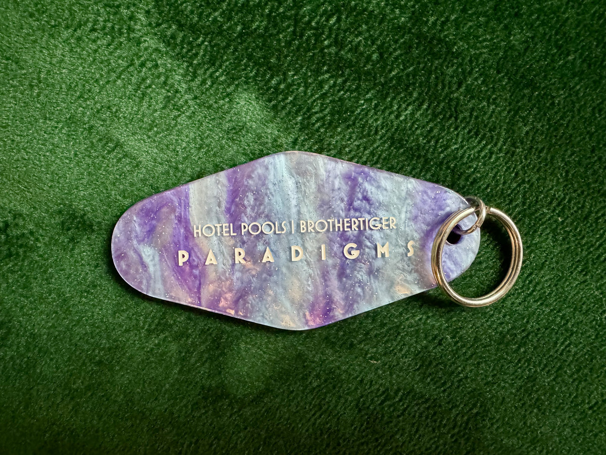Paradigms Purple Sky Keychain