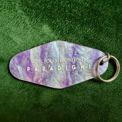 Paradigms Purple Sky Keychain