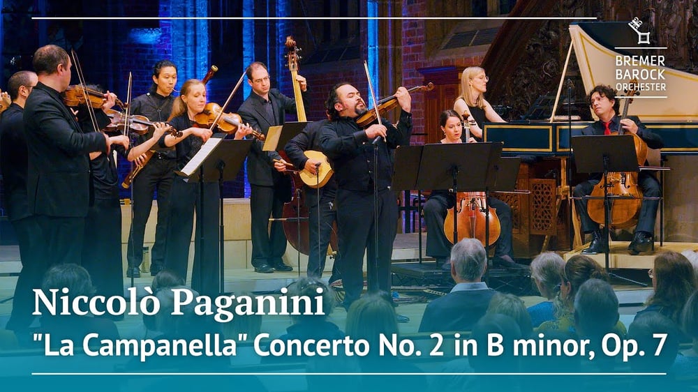 Niccolò Paganini: "La Campanella" from Violin Concerto No. 2 in B minor, Op. 7