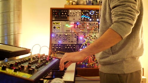 Moog Matriarch & Felt Instruments duet (cinematic/ambient/chill)