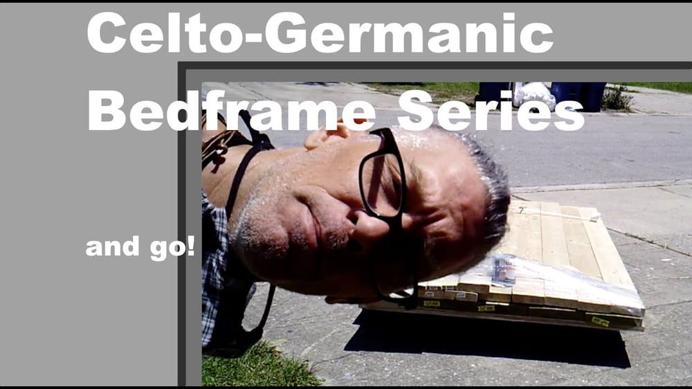 Celto-Germanic Bedframe