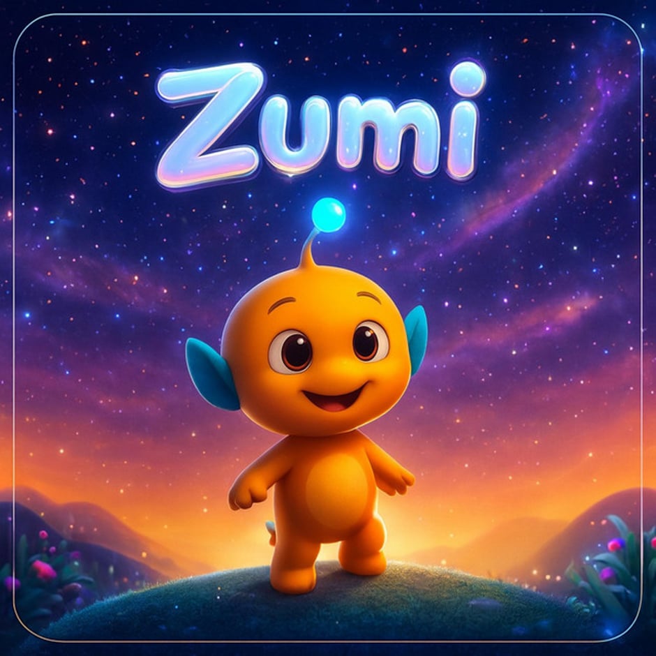 Zumi the Bright Alien:Growing Stronger Every Day