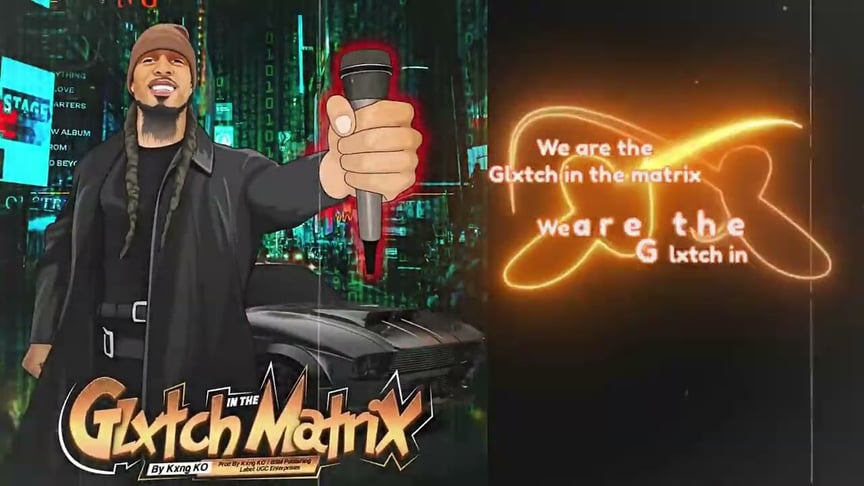 Glxtch in the Matrix Kxng KO Produced by Black Sheep Publishing and Kxng KO