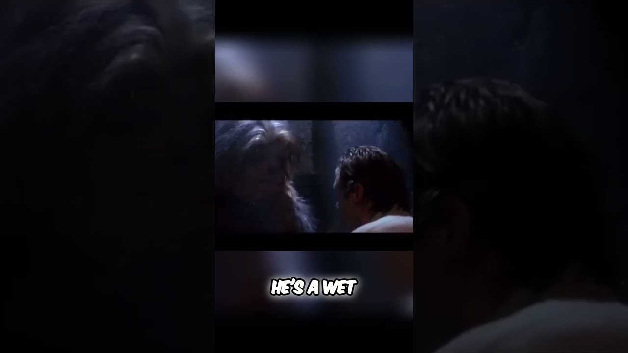 Wet Old Wookiee: A Loyal Friend's Galactic Adventure #shorts