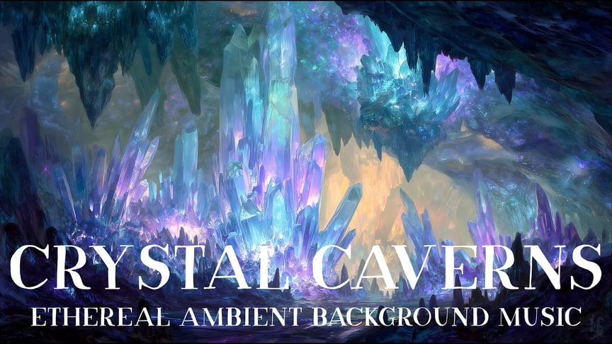 Crystal Caverns - Ethereal Ambient Background Music