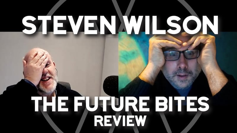 Steven Wilson - The Future Bites with David Elliott from Bad Elephant Music
