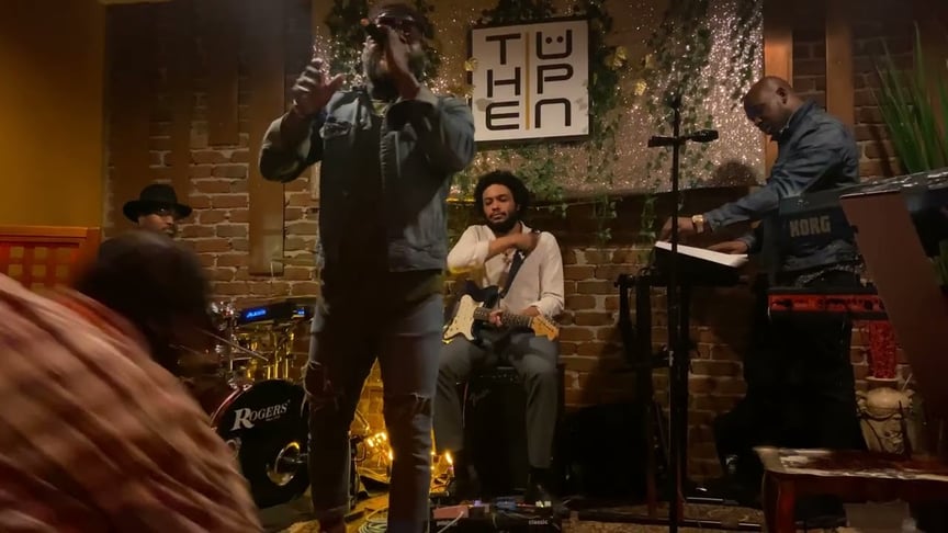 Soulful Cover of “Blessed” & End of the Road“| Robert Hawkins | Live| Open Mic Night in Connecticut